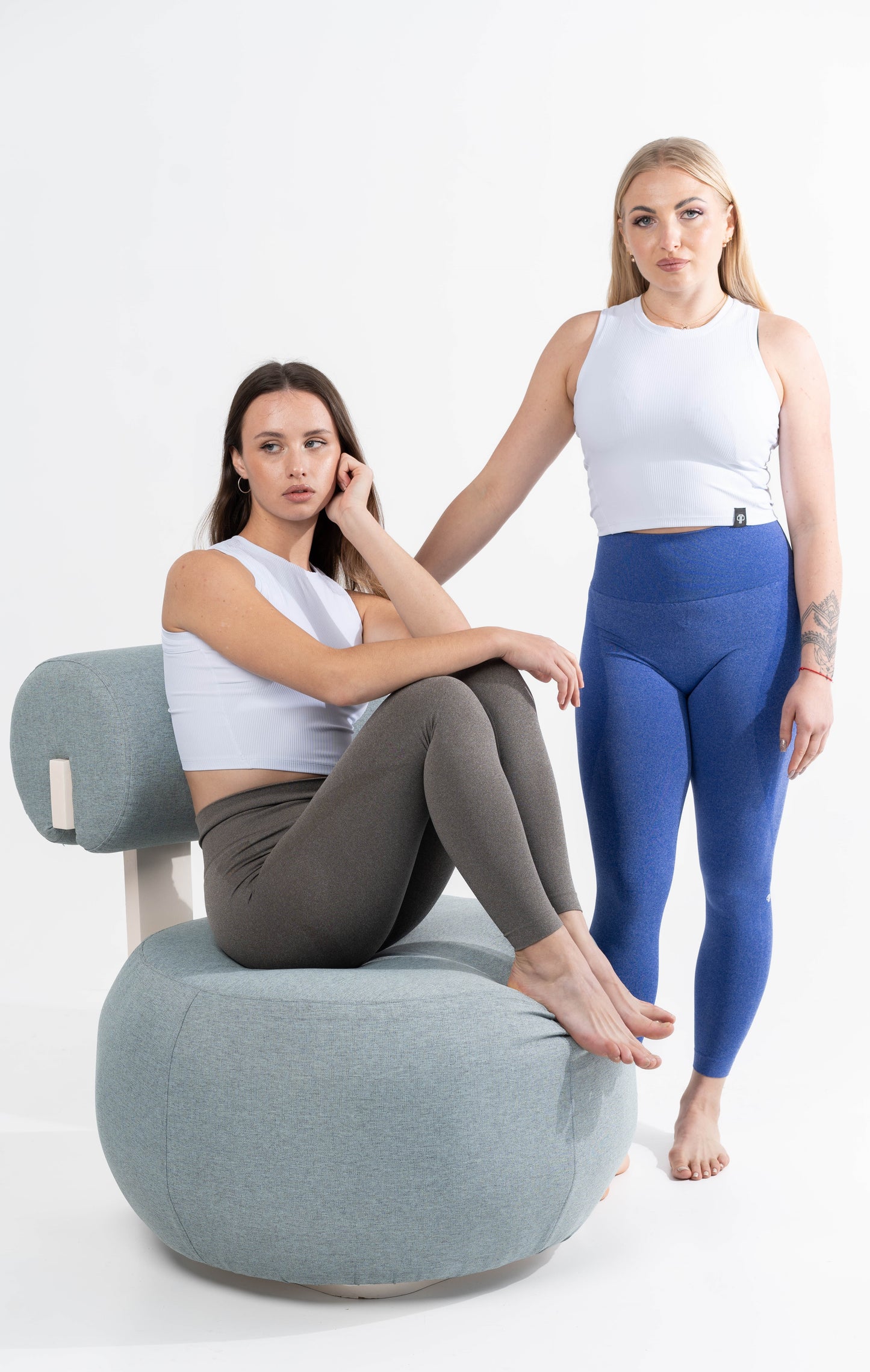 TPP® Intense High Waist Leggings | Grey Green