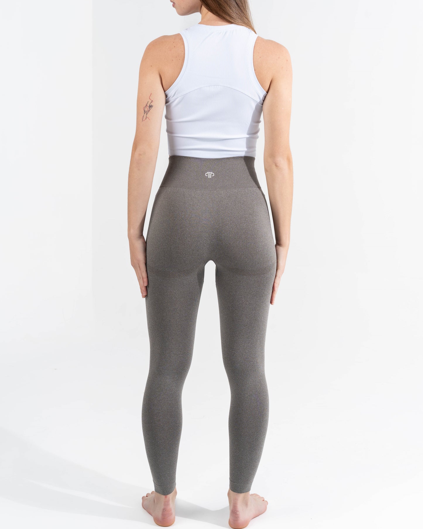 TPP® Intense High Waist Leggings | Grey Green