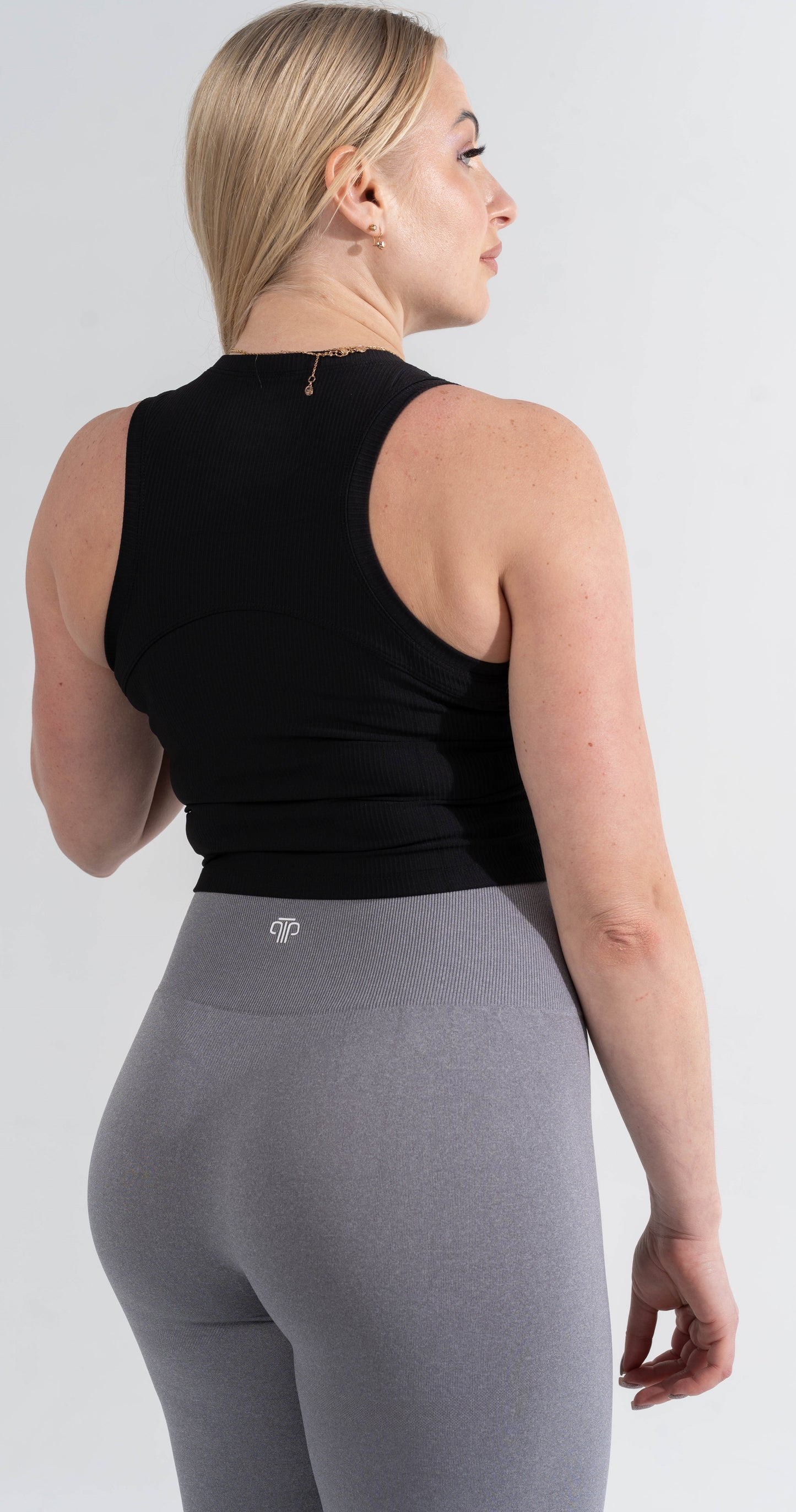 TPP® Intense High Waist Leggings | Solid Grey