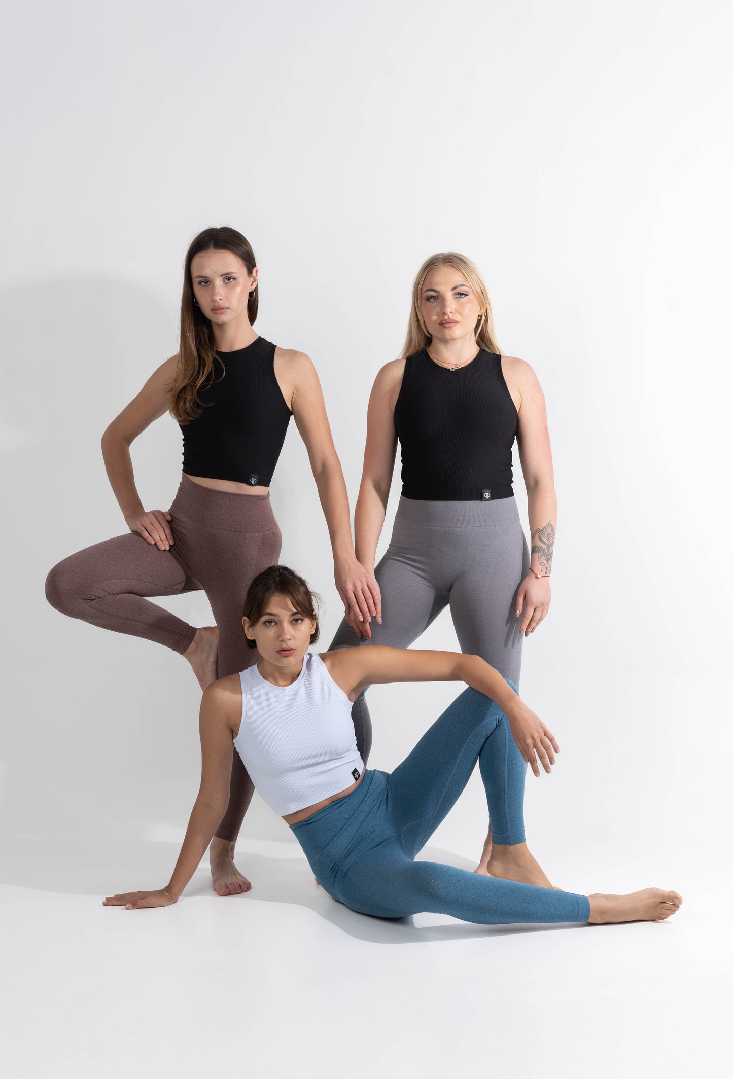 TPP® Intense High Waist Leggings | Solid Grey