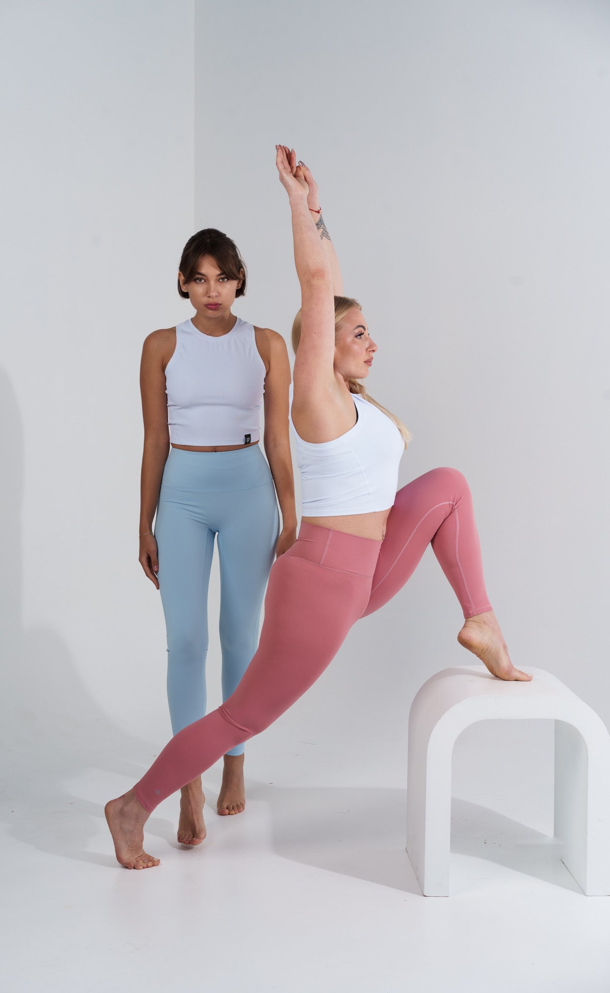 TPP® V-Shape Leggings | Coral Pink