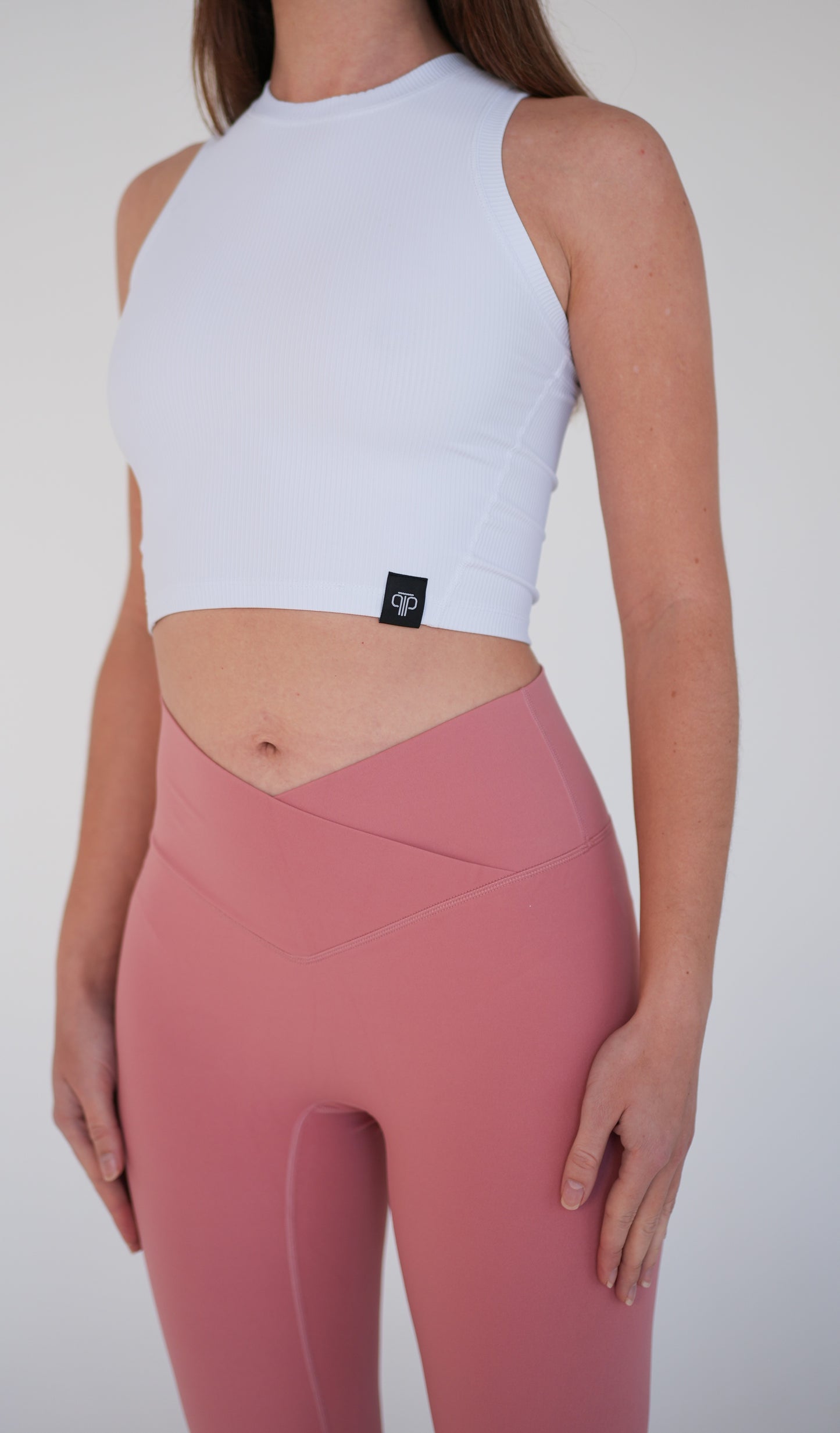 TPP® V-Shape Leggings | Coral Pink