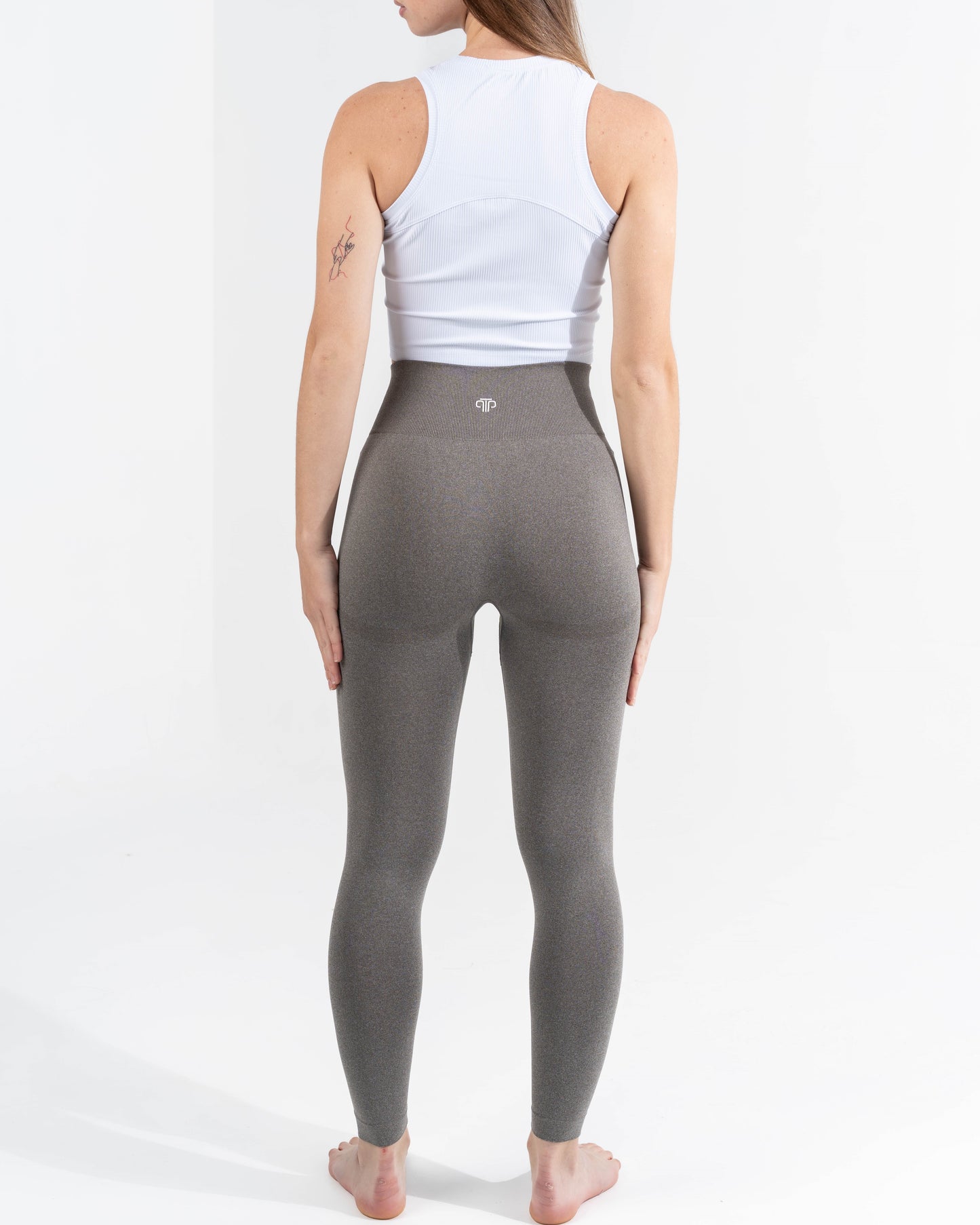 TPP® Intense High Waist Leggings |  Grey Green